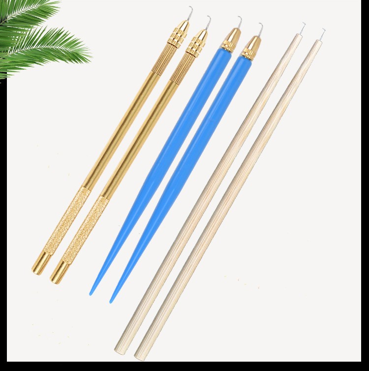Hair Ventilation Pin For Hand Tie Closures