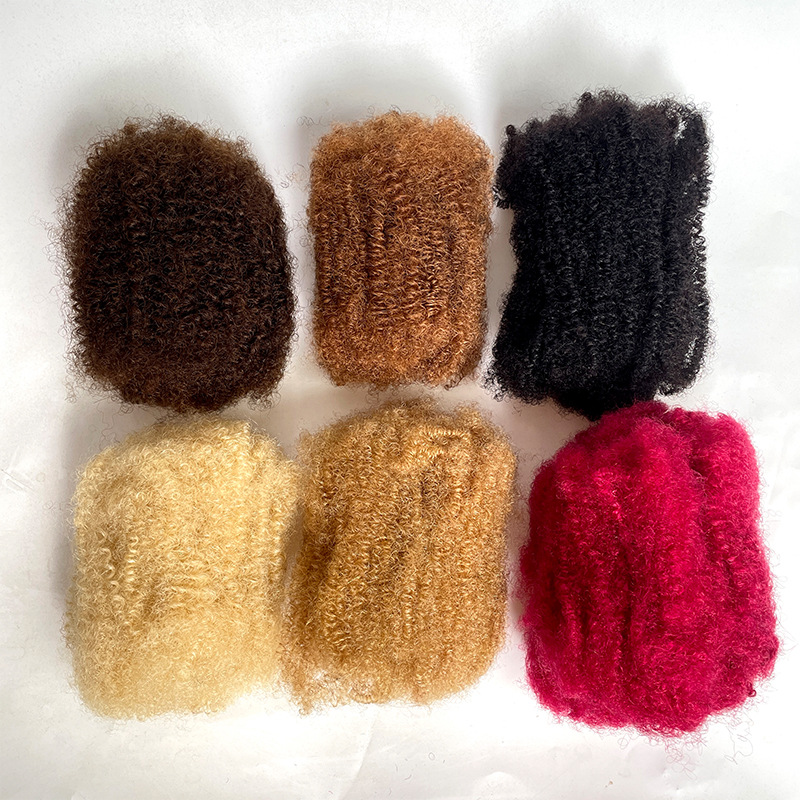Human Hair Afro Kinky Hair Bulk - Image 3