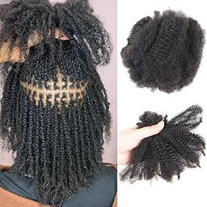 Human Hair Afro Kinky Hair Bulk - Image 5