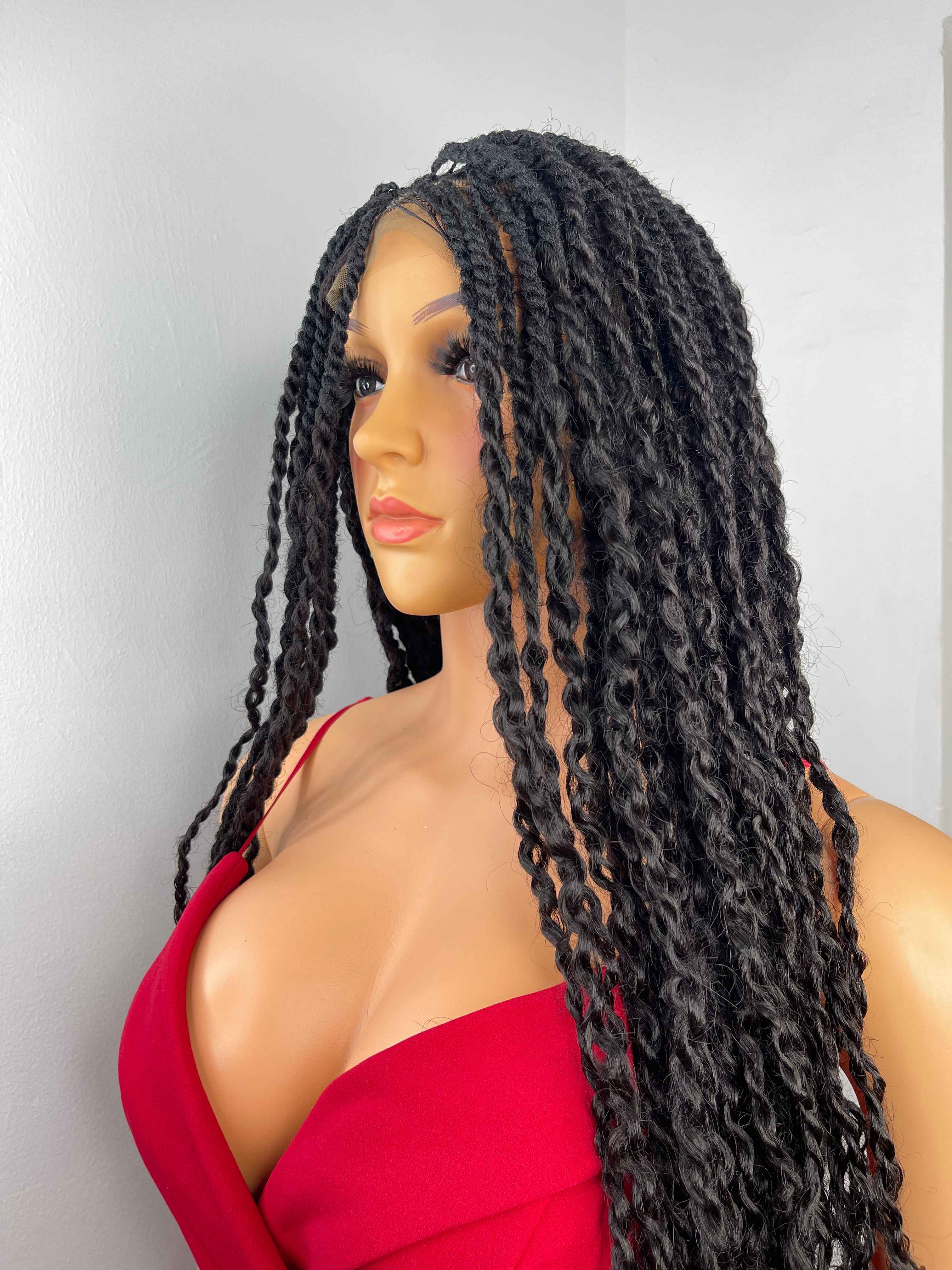 24" Deepwave Curl Twisted Wig - Image 2