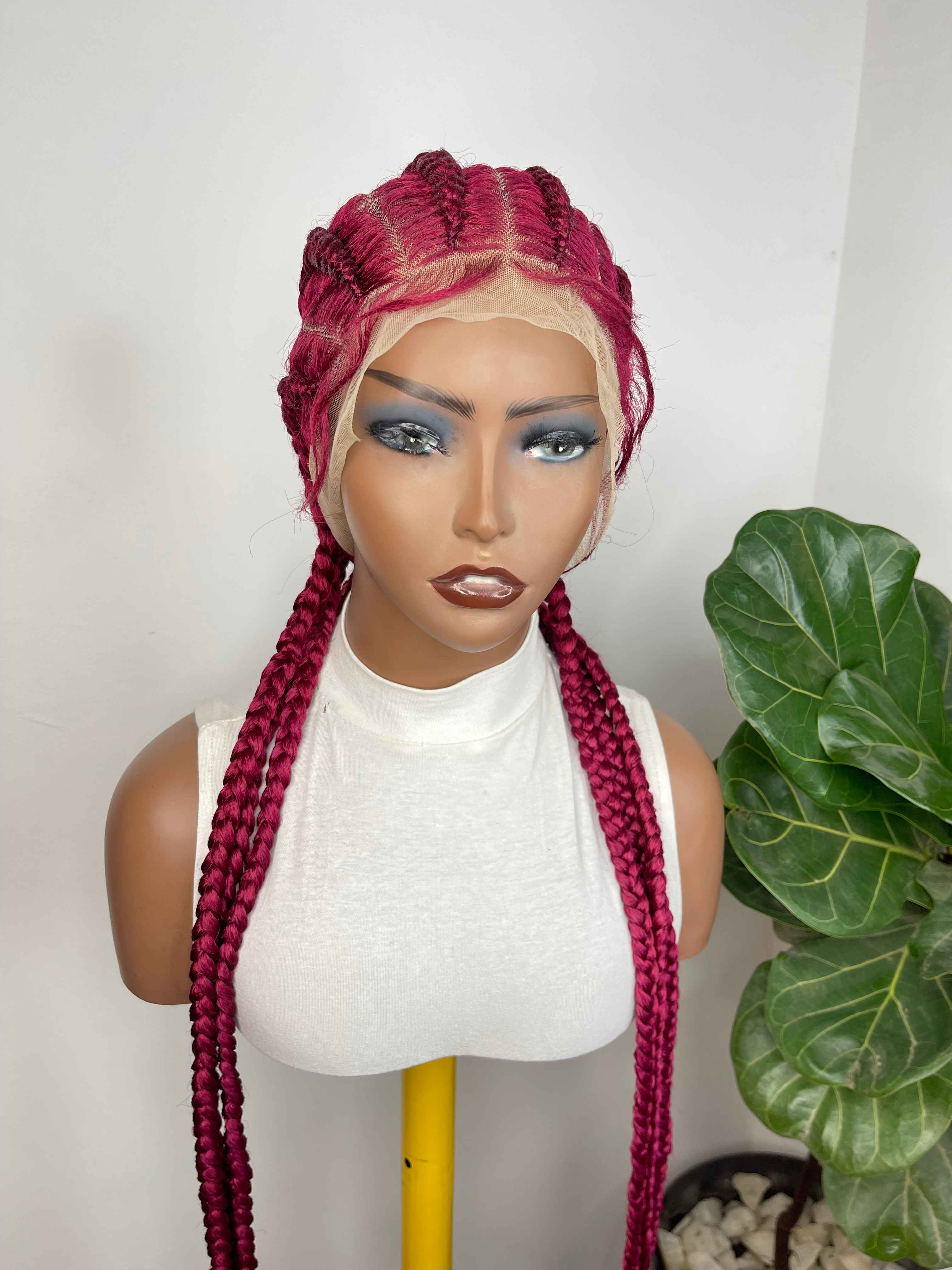 46" Full Lace Stitch Cornrow Braid - Image 2