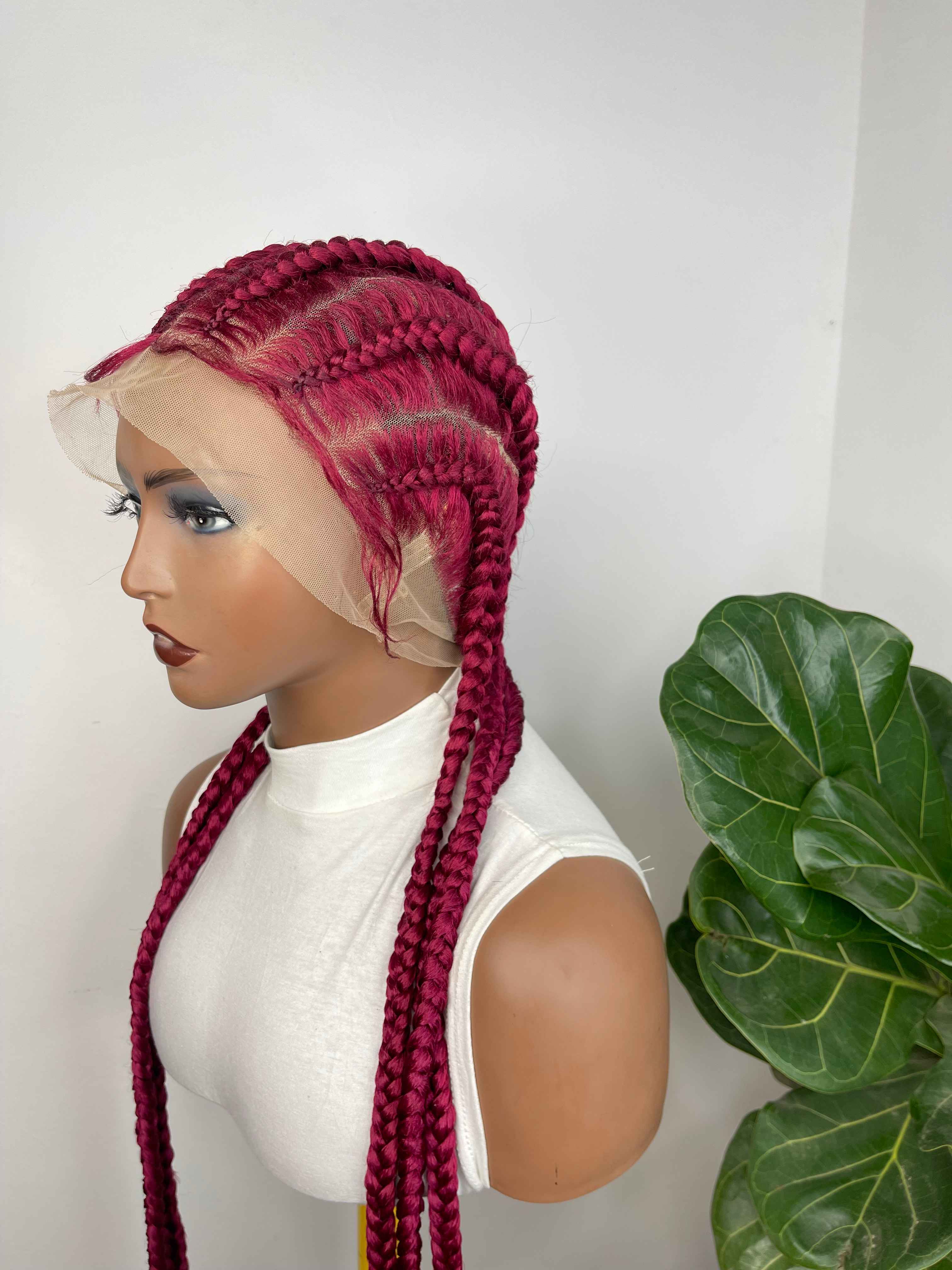 46" Full Lace Stitch Cornrow Braid - Image 4