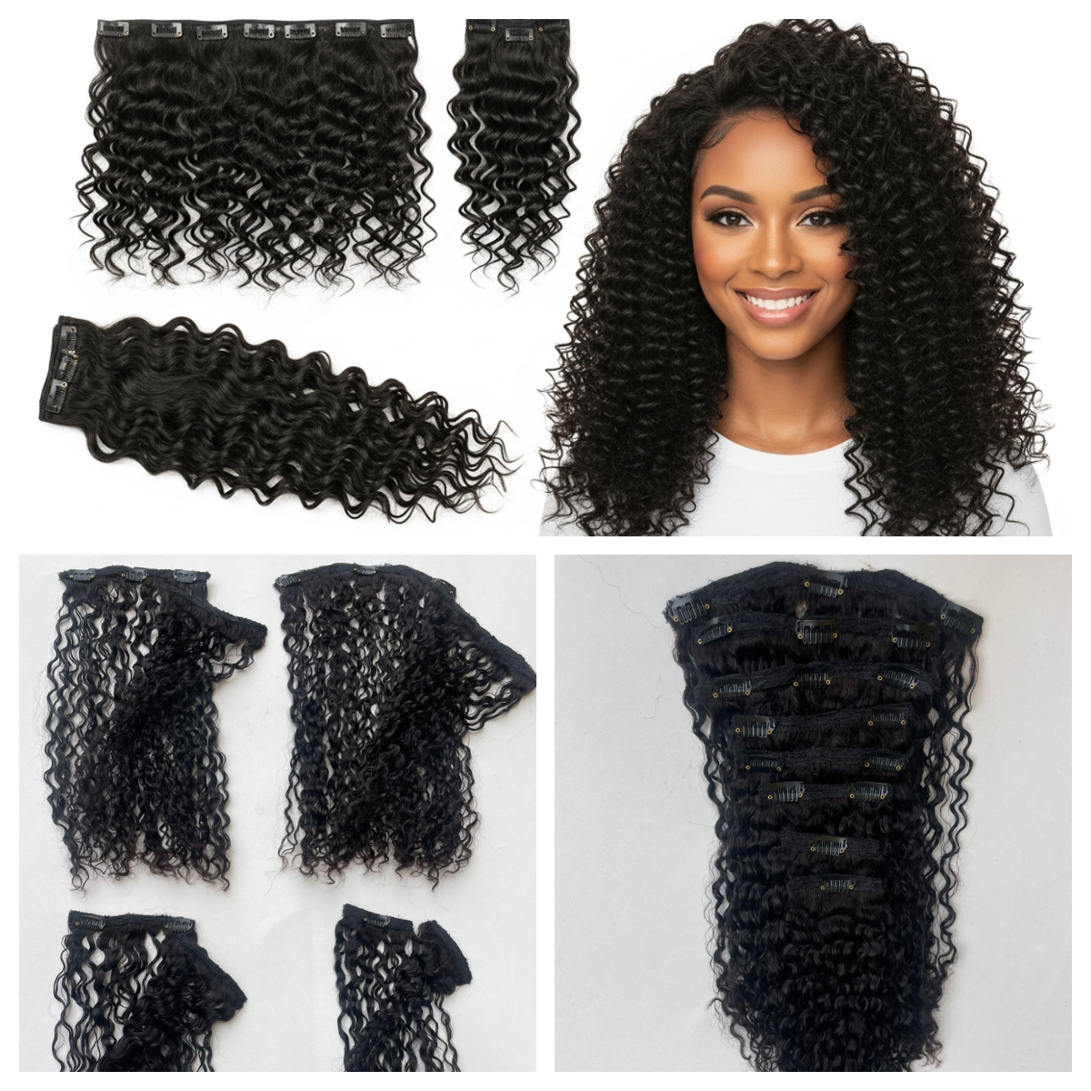Loose Pixie Curls Clip-in Extensions