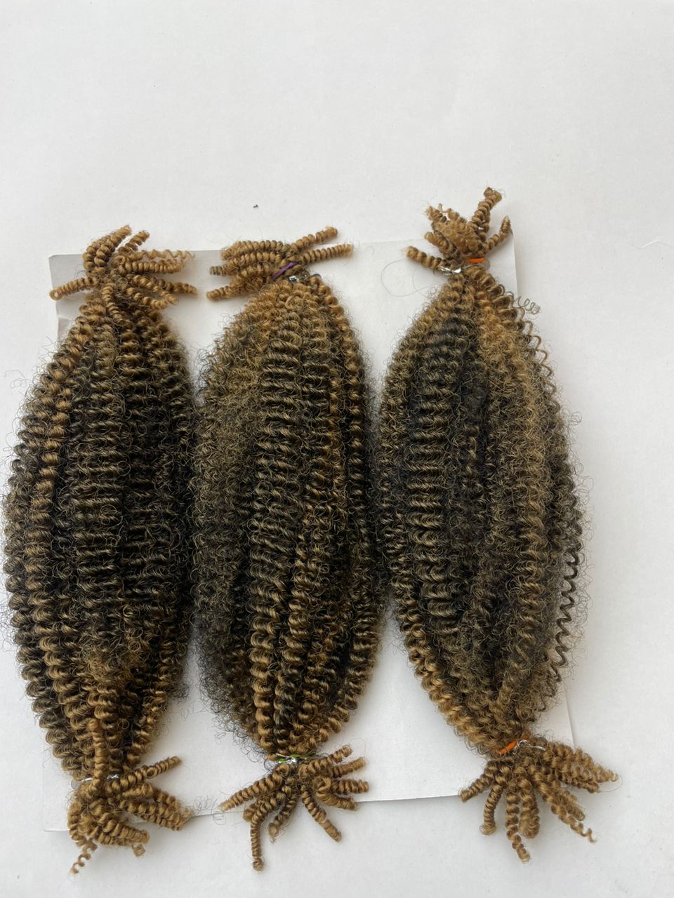 Premium Afro Kinky Bulk Hair(Synthetic) - Image 2