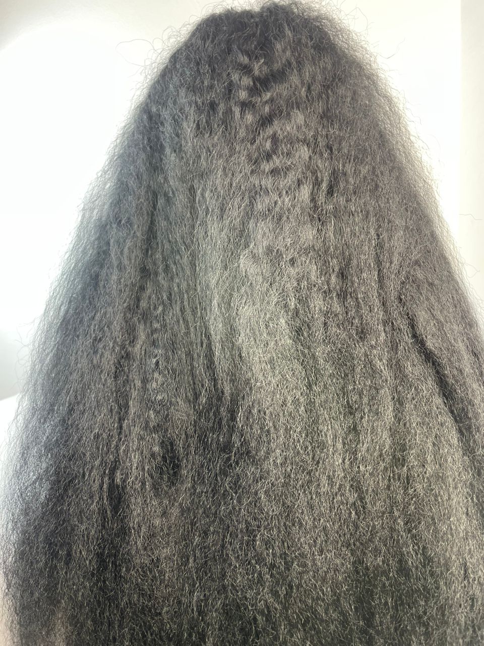 Kinky Straight Afro Crochet Wig - Image 2