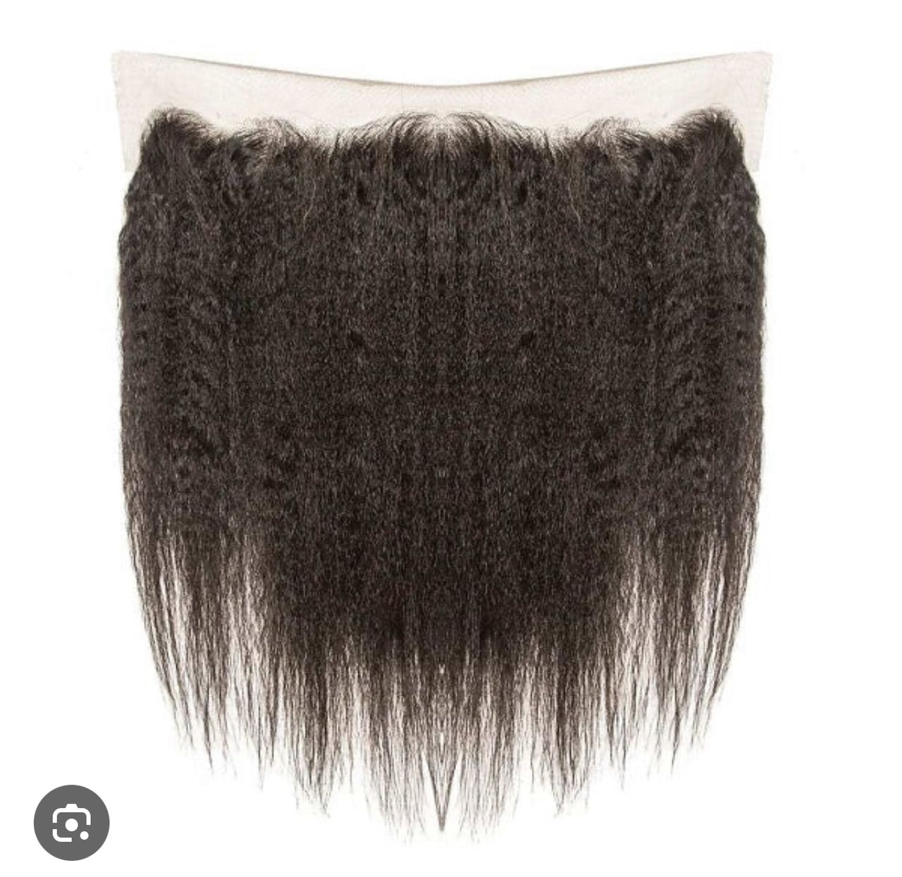 13X4 Kinky Straight Human Hair Frontal