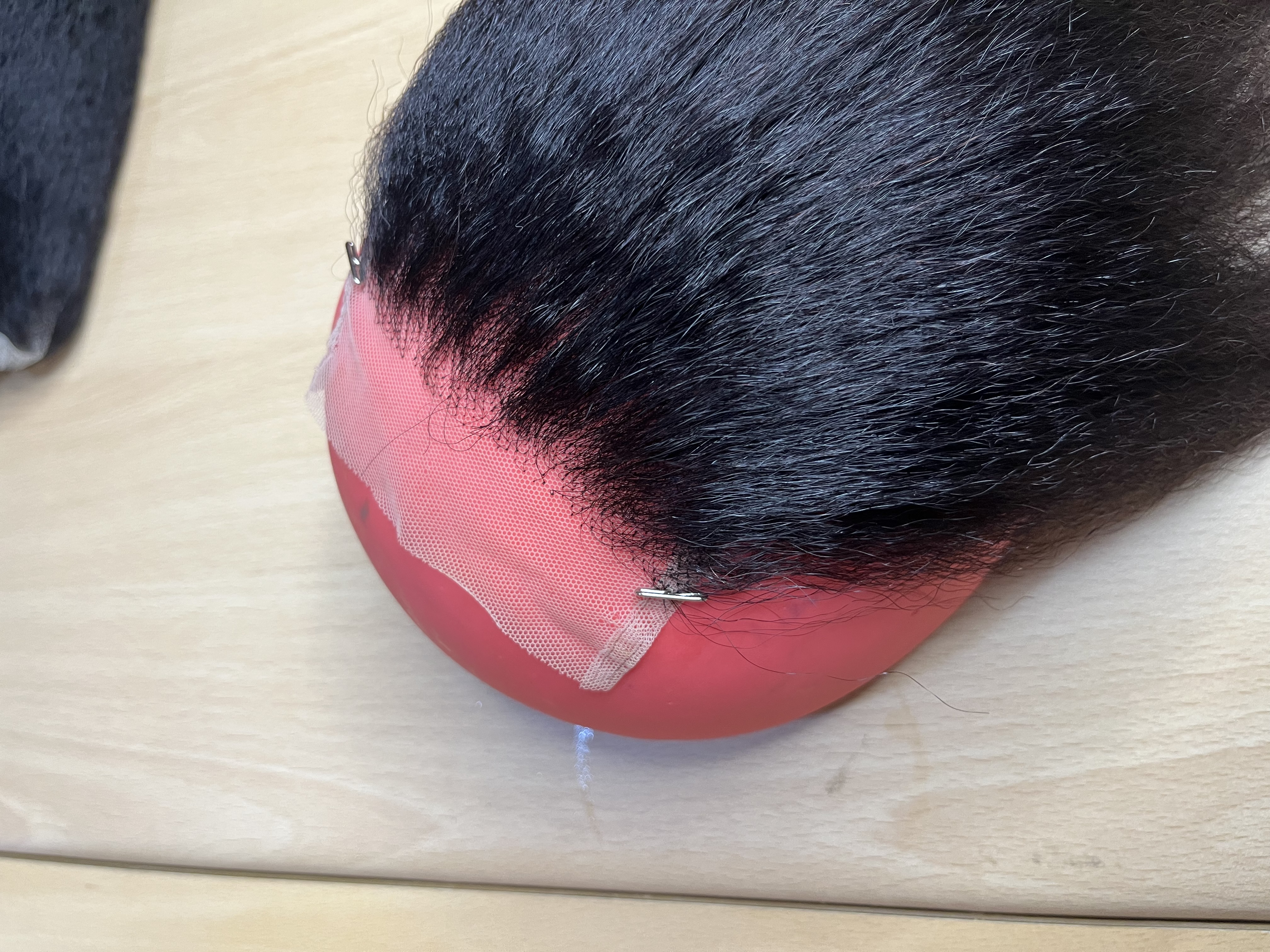 4x4 Human Hair Kinky Straight Closure for Braids - Image 4