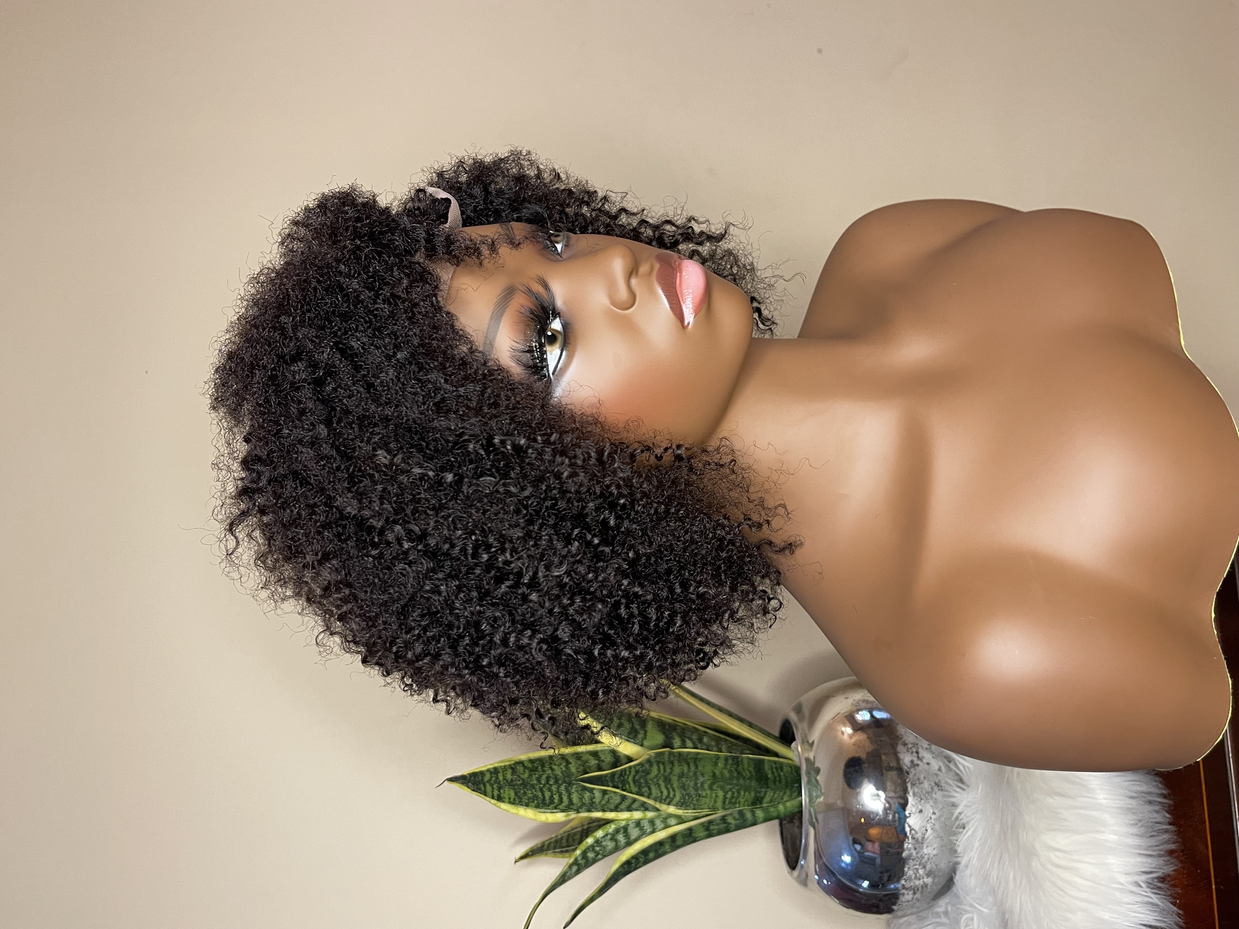 4x4 Kinky Curly Afro Twist-Out Wig - Image 5