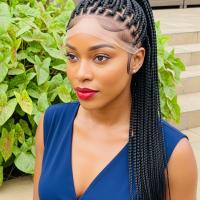 30" Knotless Full Lace Box Braid Wig
