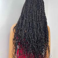 24" Deepwave Curl Twisted Wig