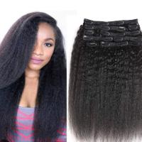 Kinky Straight Clip-in Extensions