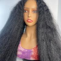 Kinky Straight Afro Crochet Wig