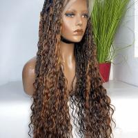 40” Full Lace Boho Braids Wig
