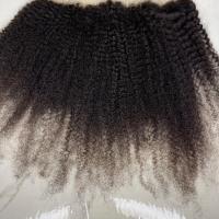 13 x 4 Afro  Kinky Human Hair Frontal
